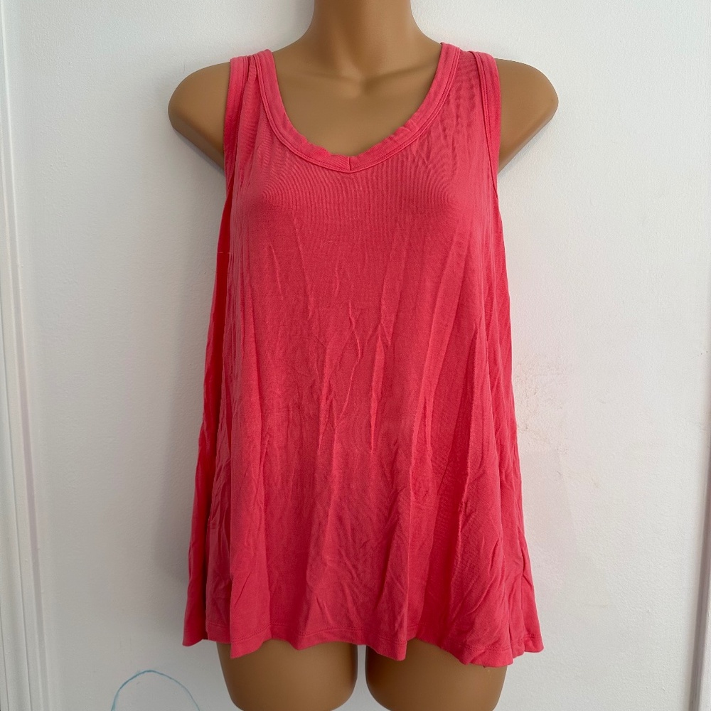 Old Navy Luxe Pink Tank Top in M